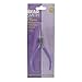 The Beadsmith Flat Nose Pliers – 4.5 inches (114mm) – Purple Vinyl Grip Handle with Double Leaf Springs – Jewelry Making Tool for Creating Bracelets, Earrings and Necklaces