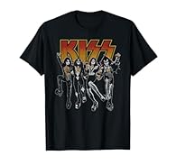 Rock Band Merchandise design. Part of the Official KISS Kollection by KISS Lightweight, Classic fit, Double-needle sleeve and bottom hem