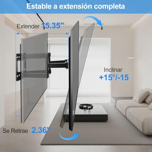 Consejos para Comprar soporte para tv 55 pulgadas , listamos los 10 mejores. 24 soporte para tv 55 pulgadas marca MONSTYLE (3)
