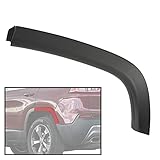 CROSSDESIGN Fender Flare, Compatible with 2017-2022 Jeep Compass 1Pcs Wheel Fender Flare Molding Rear Left Textured Black