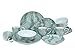 Creatable, 22275 Serie Marmor Collection - Vajilla (16 piezas), color gris