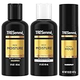 TRESemme Hair Care Travel Set – Rich Moisture Shampoo & Conditioner + Extra Hold Hairspray (3 Piece Set)