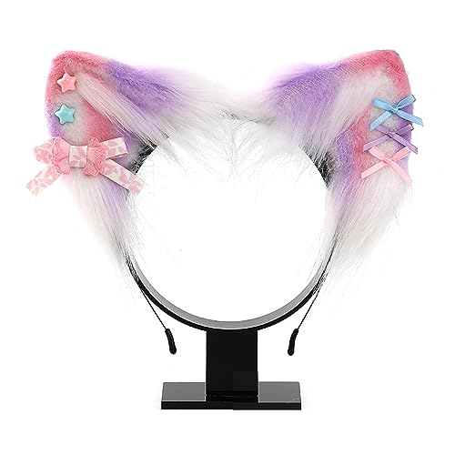 Diademas de Halloween de felpa accesorio para el pelo de fiesta y cosplay 4