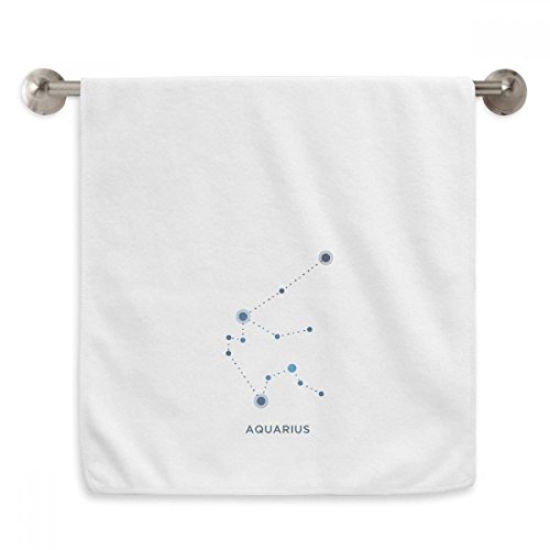 Serviettes Verseau Constellation pour rituel bien-être et soin du visage - 2