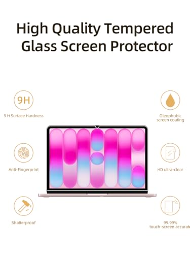 Protector de pantalla de vidrio templado para MacBook Neo miniatura 2