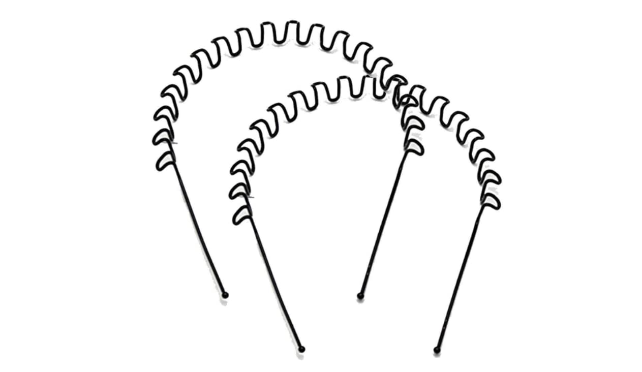 See full amazon price history chart for SBWC Spring, Zigzag, Spiral Black Metal Unisex Hairband Hair Band for Gym Use for Hair Headband for Women and Girls, Black For All (Zigzag band (set of 2)) SBWC Spring, Zigzag, Spiral Black Metal Unisex Hairband Hair Band for Gym Use for Hair Headband for Women and Girls, Black For All (Zigzag band (set of 2)) (B0BQBMM375) Amazon Price History, Amazon Price Tracker