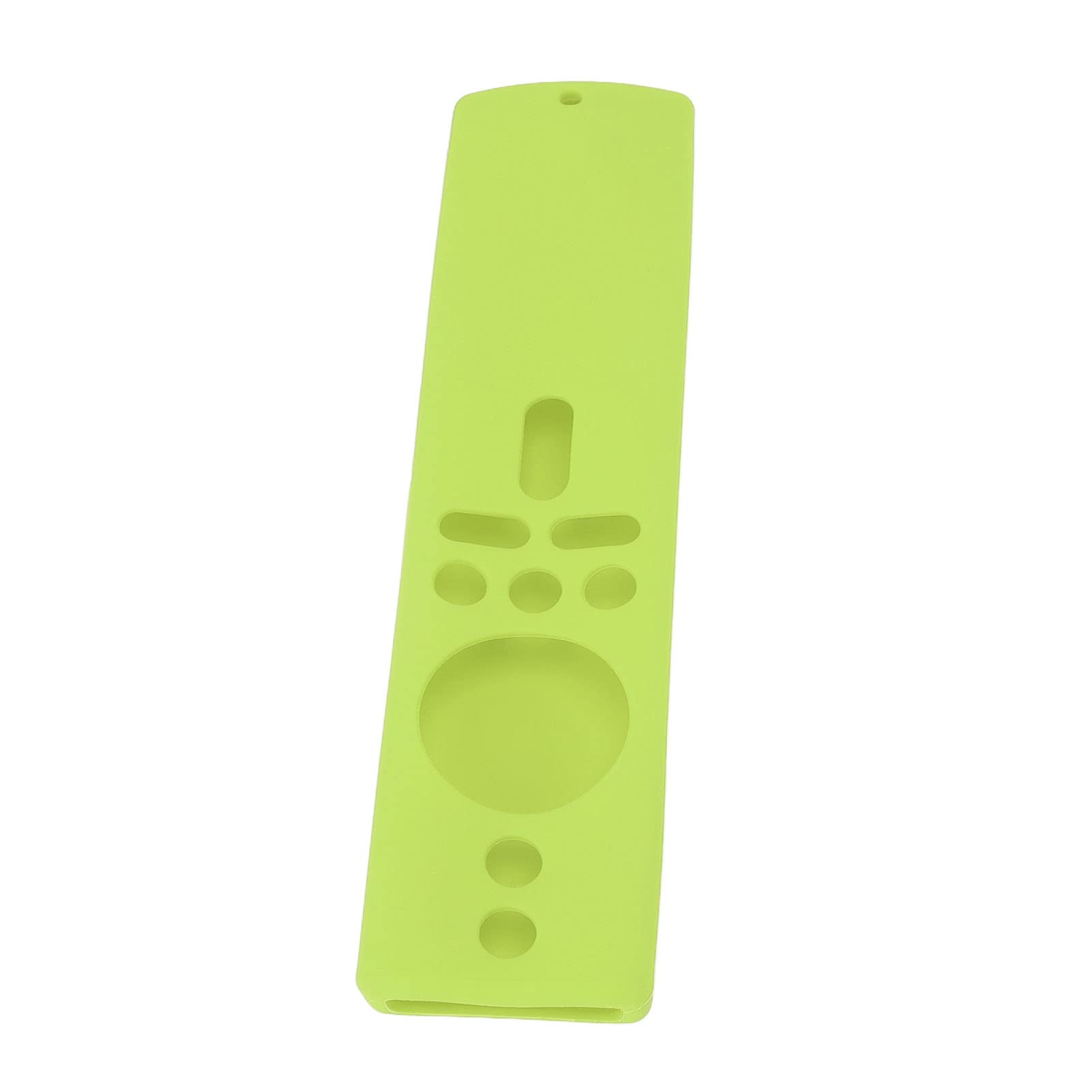 Funda Ive con Control Remoto, Funda Protectora Antideslizante de Silicona para Mi TV Box Remote para Mi Box S TV Stick, Controles Azules Aptos y 4K (Verde Luminoso)