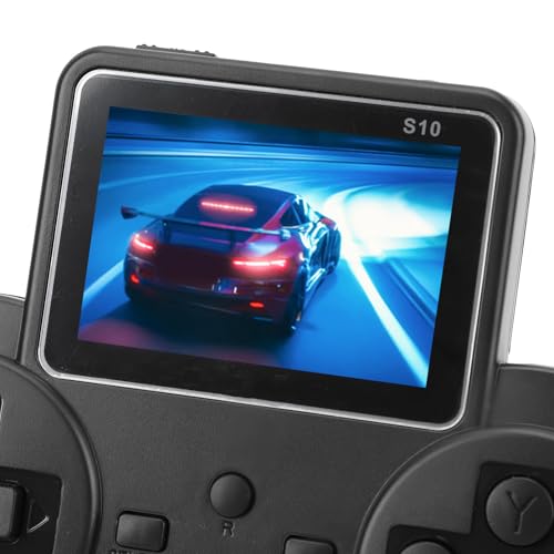 Handheld-Spielekonsole für und Erwachsene, Retro-Spielekonsole mit 3,0-Zoll-Bildschirm und Gamepad, Bereit für den TV-Anschluss, Einzelspieler-Battle-Gaming-Maschine