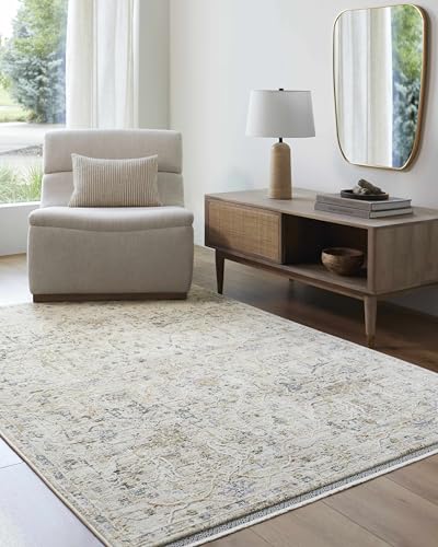 Tapete decorativo Hauteloom beige 211 x 150 cm miniatura 2
