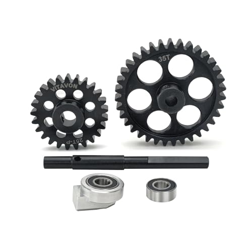 VITAVON CNC 45# HD 1.5Mod 25/35T Pinion/Spur Gear Combo for Traxxas X-MAXX 1/5