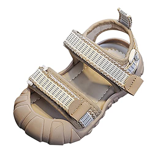 Toddler Boys Summer Open Toe Pvc Material Casual Sports Strappy Sandals Beach Shoes Daily Wear Shoes Youth 2 Slides