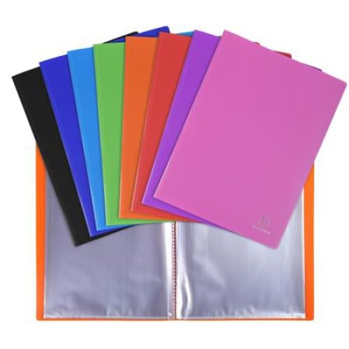 OPAK Dokumentenmappe, A4, 100 Seiten, Polypropylen, verschiedene Farben (8)