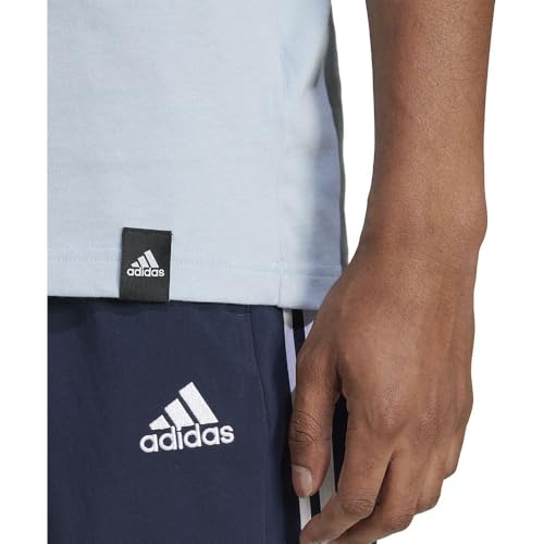 adidas Homme Codes Linear Graphic Tee Wonder Tall - vue 5