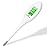 EasyHome 8 Sec Fast Reading Digital Oral Thermometer for Adult, Kid and Baby, Oral, Rectal and Underarm Temperature Measurement for Fever with Two-Color LCD Display Backlit and Alarm EMT-A12