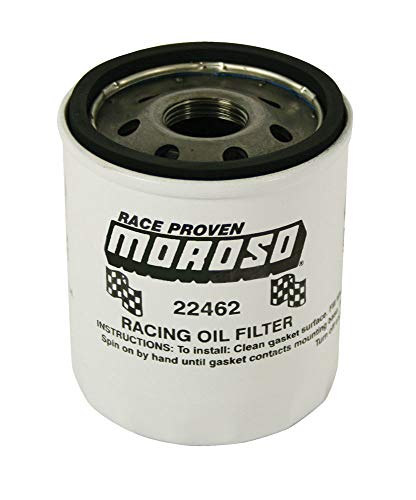 Image of Moroso 22462 13 /16 inch Thread Oil Filter for GM LS Engines, PH3506 L14006 FL330 51042 PF46 25010251 6439857 HP-1007 LF232