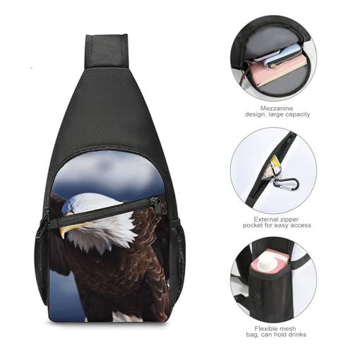 Bolso sling pequeño unisex para senderismo y ciclismo miniatura 4