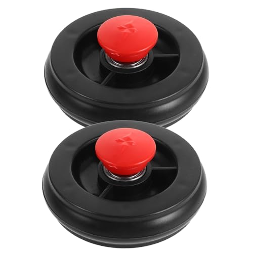 Gogogmee 2Pcs Non Skid Scooter Wheels Replacement Easy to Install Elastic Wheels for Electric Scooters Multi Purpose Use with Fine Workmanship and Safety Design Compatible with Various