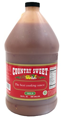 Country Sweet Sauce - Premium Cooking and Finishing Sauce (Mild, 1 Gallon/128 ounces)
