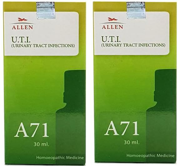 Allen A71 U.T.I. (Urinary Tract Infections) Drop -30 ml (Pack of 2)