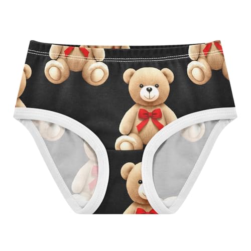 Cute Teddy Bear Toddler Girls's Underwear 2T 202c1883