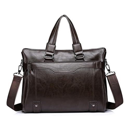 Men's briefcase Business handbag Computer bag Office travel crossbody bag 1 shoulder backpack