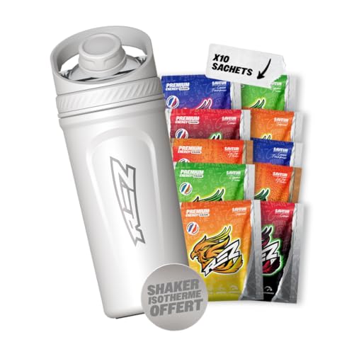 REZ | Pack Starter | Energy Drink en Poudre | Boisson Énergisante SANS sucre | Colorants et...