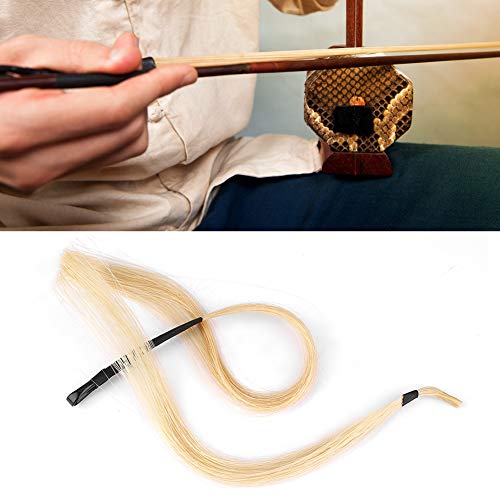 80cm Erhu Bogen Haar Mongolei Schwanz Violine Viola Cello Bogen Pferdehaar für Saiteninstrument BY304