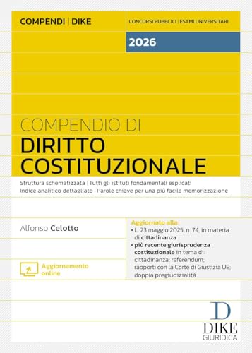 Compendio di diritto costituzionale 2026. Con aggiornamento online