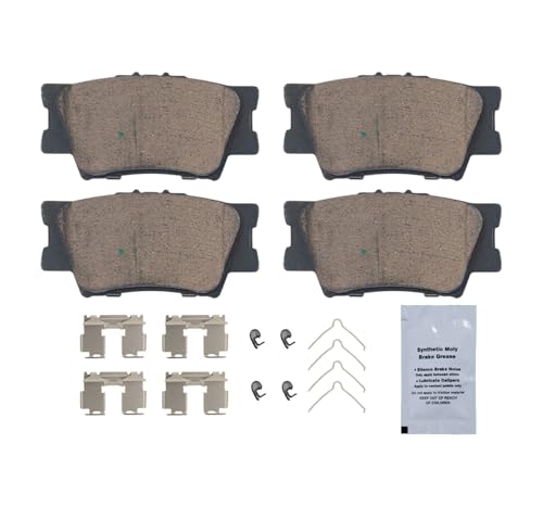 Image of HUSCH D1632 Rear Ceramic Brake Pads Kit Fit For Lexus HS250h 2012