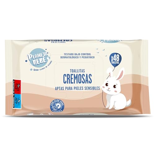 DIA PLANETA BEBÉ toallitas para bebés cremosas bolsa 48 unidades