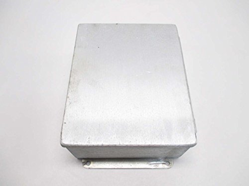 HOFFMAN A1008CHAL ALUMINUM 10X8X4 IN ELECTRICAL ENCLOSURE D463729