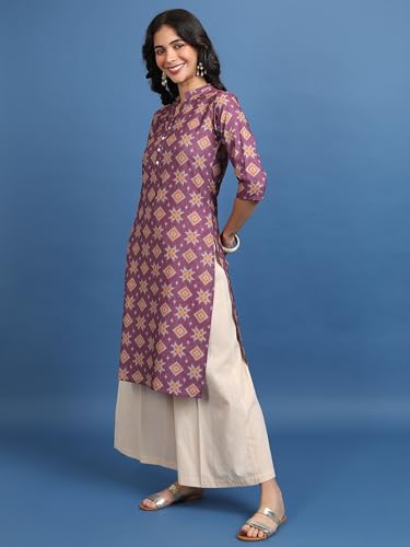 Image of Vishudh Women's Kurta | Comfortable Ethnic Wear for Daily Use | Lightweight & Breathable Indian Top