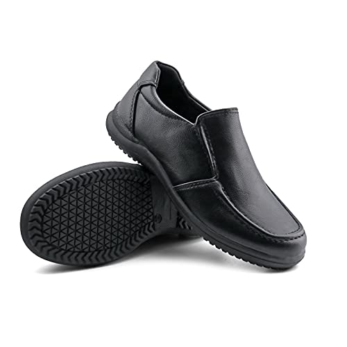 JABASIC Boys School Uniform Dress Shoes Slip-on (Toddler/Little Kid/Big Kid)4