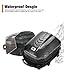 Grapelet Motorrad Hecktasche wasserdicht sozius gepäcktasche ABS Hartschalen Motorrad helmtasche mit erweiterbarem Stauraum 24L-35L Reisetasche Tasche