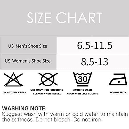 Yufree Sun Men's Soccer Socks Non Skid Ball Socks Anti Slip Non Slip Grip Pads For Football Basketball Sports Grip Socks, 4 Pair Black #TOP6