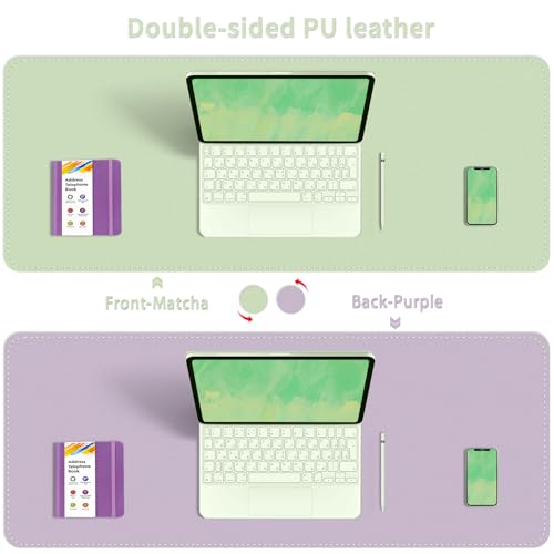Grand tapis imperméable pour protéger le bureau des taches et rayures