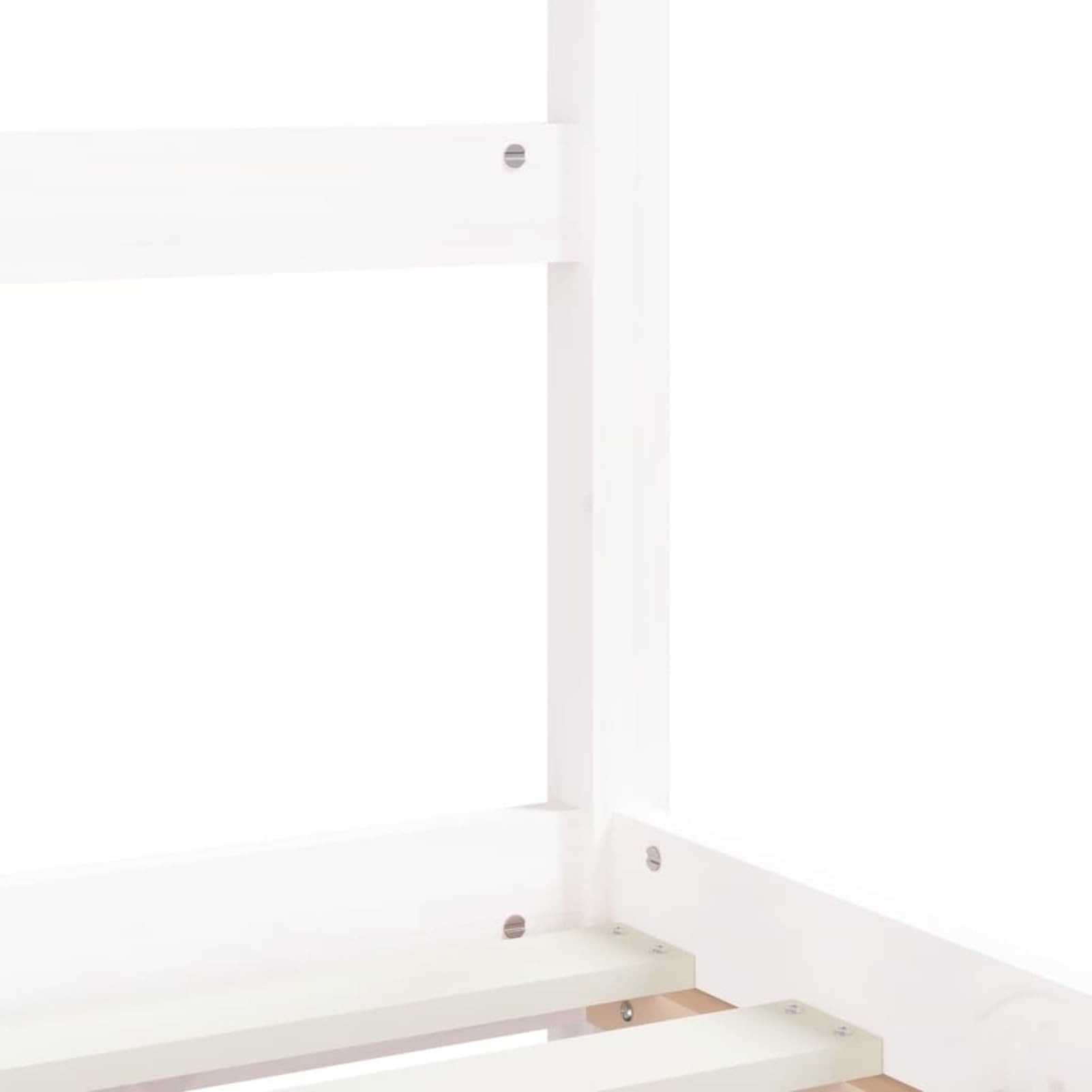 Rantry Holz Kinderbett Hausform Weiß 80x200 cm, für Kinder ab 4 Jahre, Montage erforderlich Model834565