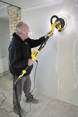Stanley SFMEE500S-QS Lijadora de Panel Yeso 750W,Zwart/Geel - Afbeelding 4