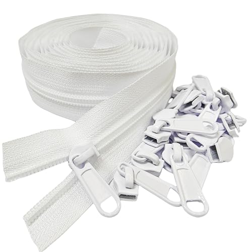 Fermetures éclair en nylon MebuZip de haute résistance pour créations durables