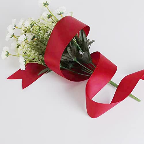 Ruban de satin double face 2,5 cm anti-pli pour arrangements floraux - 8