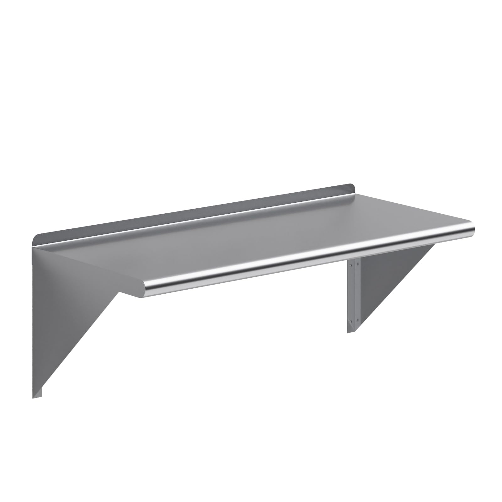 AmGood 36" Long X 16" Deep Stainless Steel Wall Shelf | NSF Certified | Appliance & Equipment Metal Shelving | Kitchen, Restaurant, Garage, Laundry,
