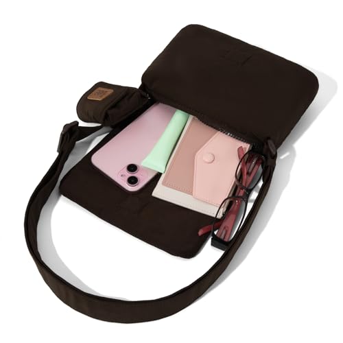 Image of Lee Small Crossbody Bags for Women, Lightweight Mini Shoulder Bags for Women Going Out Purse, Casual Bag with Earphone Pouch
