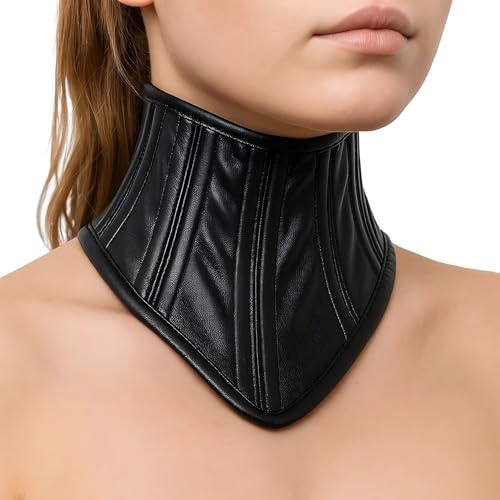 PureSex BDSM Halsband Leder Halsband Damen für Sex BDSM Collar Set Erotikspielzeug Sexspielzeug für Paare Selbstbondage Extrem Fesseln Bondage Set