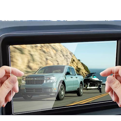 Film protecteur écran central LCD 8 pouces en verre trempé pour les trajets en famille sur Maverick
