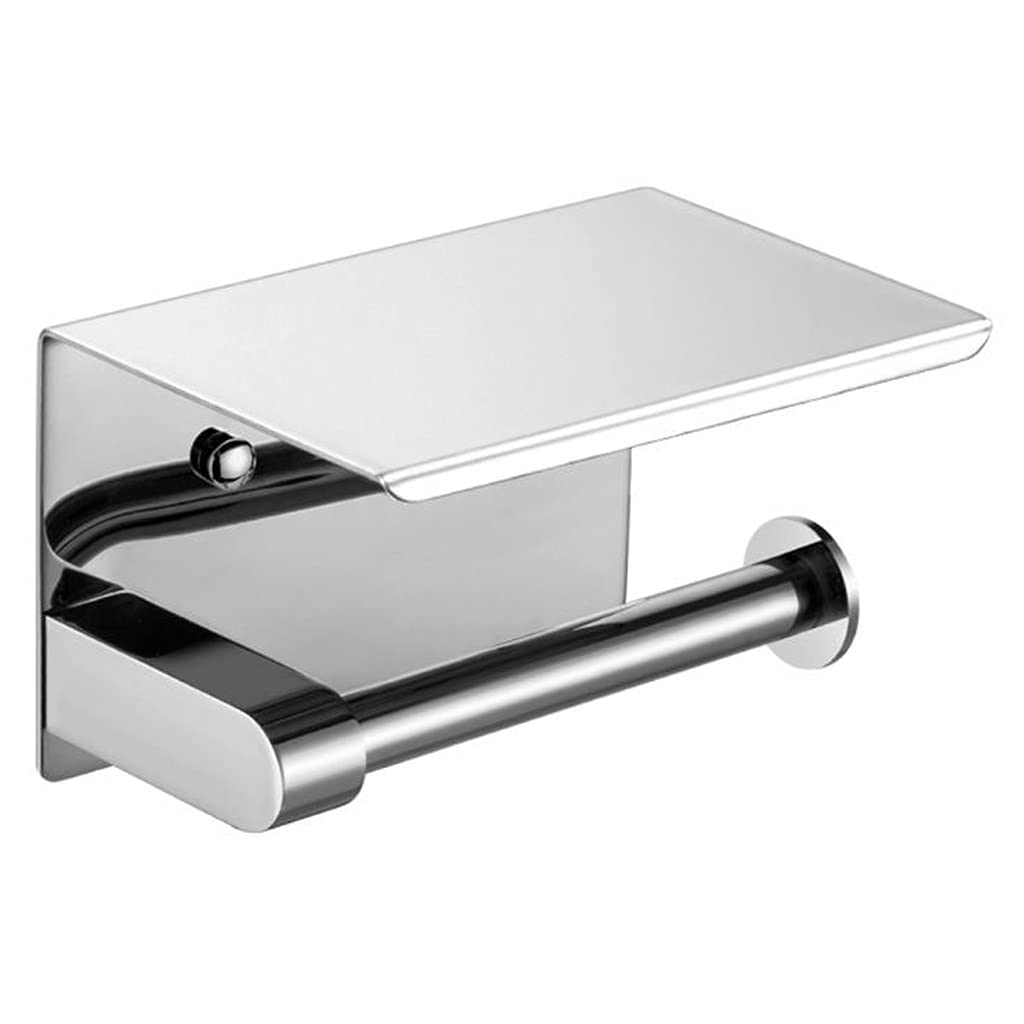 LMYSXAOZ LNNSHX Napkin Holder Stainless Steel Toilet Paper Bathroom Towel Rack Roll Tissue Shelf Box Wall Mounted Phone Bracket 55