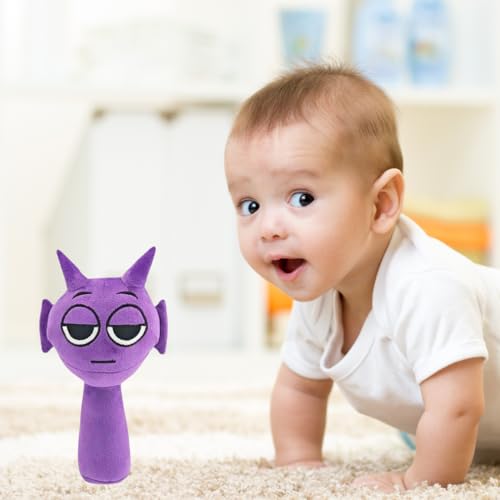 Image of Purple Sprunki Plush Toys