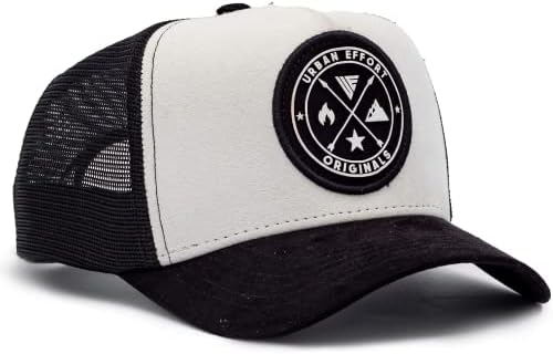 Urban Effort Trucker Hat for Men - Mesh Back Baseball Cap, 5 Panel Snapback Hats for Men and Women