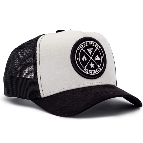Image of Urban Effort Trucker Hat for Men - Mesh Back Baseball Cap, 5 Panel Snapback Hats for Men and Women