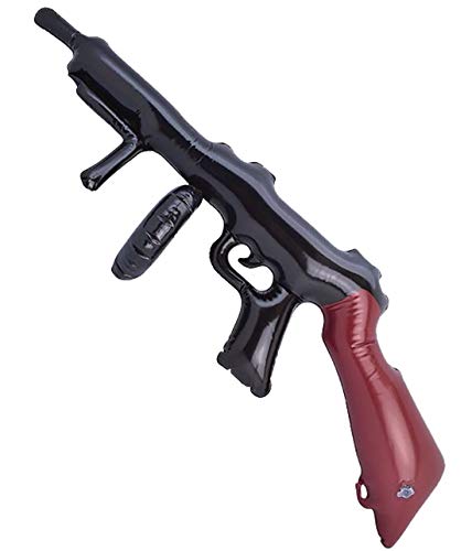 Rimi Hanger Adults Inflatable Toy Machine Gun 48cm Unisex Fancy Dress Party Accessories One Size Rimi Hanger Adults Inflatable Toy Machine Gun 48cm Unisex Fancy Dress Party Accessories One Size