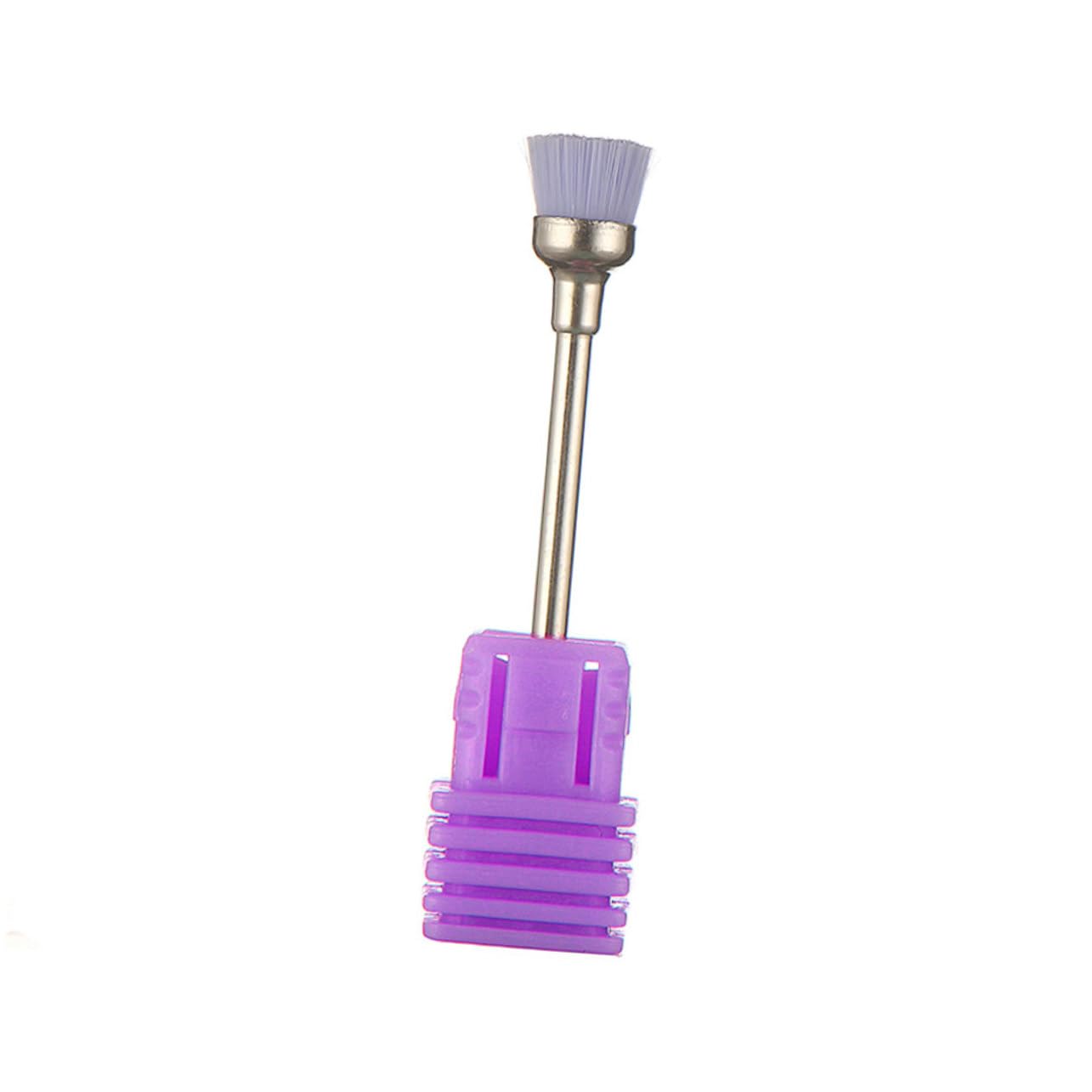 Healeved 15pezzi Spazzole Per Punte Unghie Professionali Per Manicure e Pedicure Rosa e Giallo Per La Rimozione Della e La Punte Per Trapano Unghie